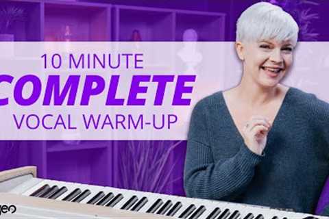 COMPLETE 10-Minute Vocal Warm UP  (DO THIS EVERY DAY!!)