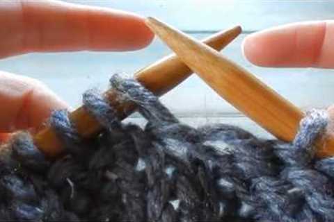 How to Un-Knit or Un-Purl in Knitting
