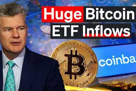 Huge Bitcoin ETF Inflows Continue, Coinbase Earnings Beat | Weekly Roundup