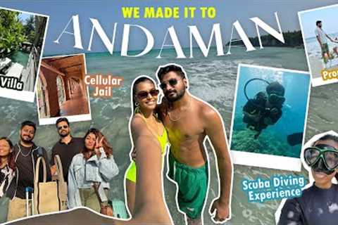 Our ANDAMAN Vlog🌴🥹✨ / Havelock Islands, Port Blair, Scuba Diving &amp; More!