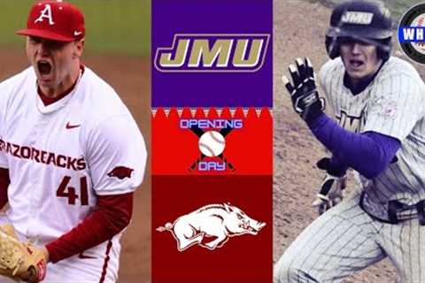 James Madison vs #3 Arkansas Highlights | 2024 College Baseball Highlights