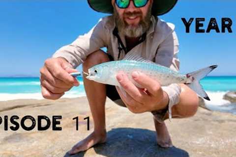 Rock Fishing for Herring | Easy Way to Cook Abalone