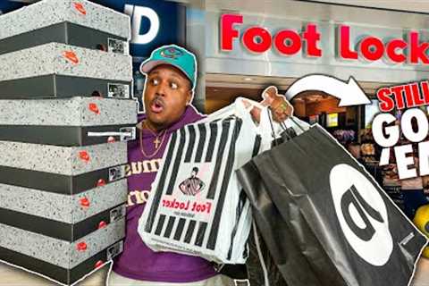 THEY SOLD OUT!!! This 2024 Jordan FLEW! SNEAKER SHOPPING &amp; Air Jordan 4 Bred Reimagined Pickup..