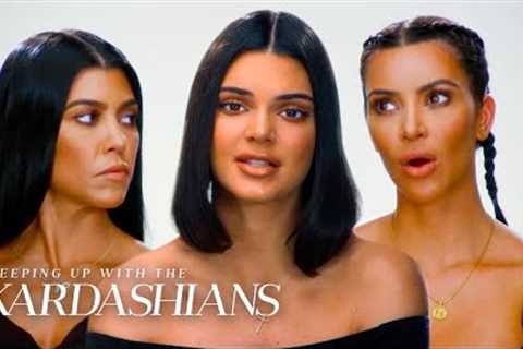 Kardashian-Jenner Sisters REACT to Their Own Scandals | KUWTK | E!