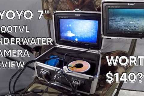 EYOYO 1000TVL Underwater Fishing Camera Review. Worth the $140? Ice Fishing 2022. Maine.