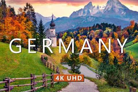4K Drone Footage - Bird's Eye View of Germany, Europe - Relaxation Film with Calming Music