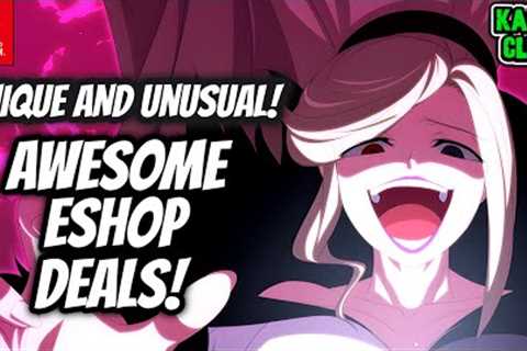 UNIQUE HIDDEN GEMS! NEW Nintendo Switch Eshop Sale!