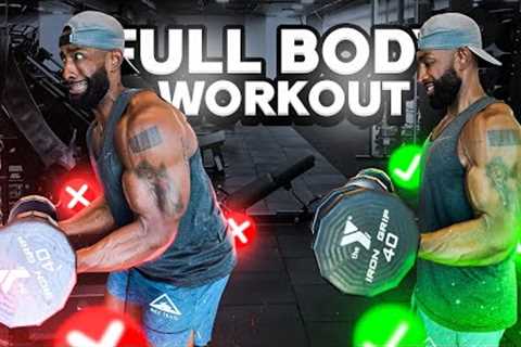 Full Body Workout To Torch Fat &amp; Build Muscle (Gym)