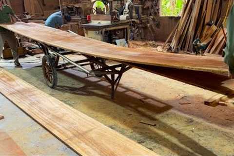 Ingenious Skills Woodworking MrVan and Partner // Amazing Design Rare Hardwood Partition Living Room