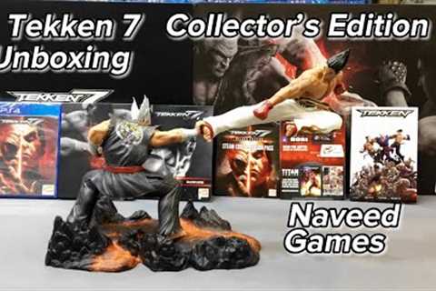 Tekken 8 ! Tekken 7 Collectors Edition Unboxing At Naveed Games