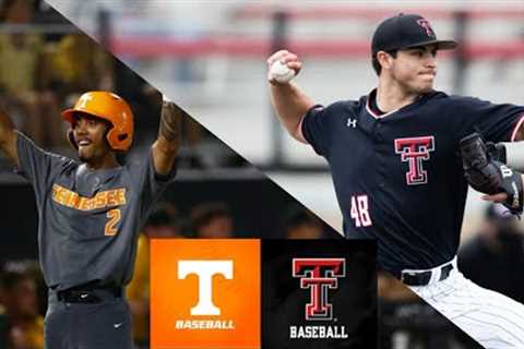 #9 Tennessee vs Texas Tech Red Raiders | Opening Weekend | 2024 College Baseball Highlights