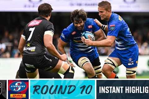 Hollywoodbets Sharks v DHL Stormers | Instant Highlights | Round 10 | URC 2023/24