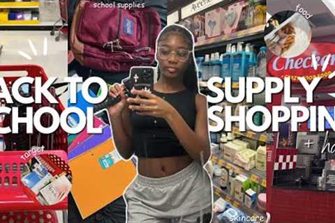 BACK TO SCHOOL SUPPLIES SHOPPING + HAUL 2023 | junior year