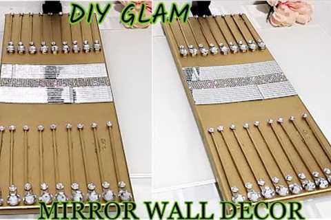 Dollar Store DIY Hacks | DIY Mirror Wall Decor | Home DIY Decor Crafts 2024
