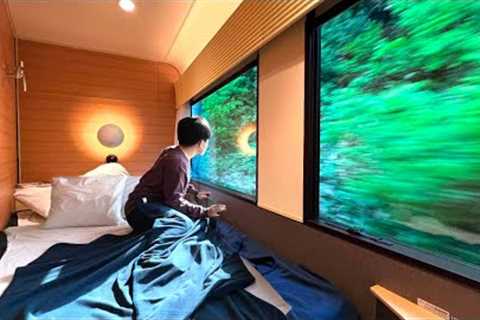 Riding on Japan’s First Class Overnight Train | West Express Ginga Premier
