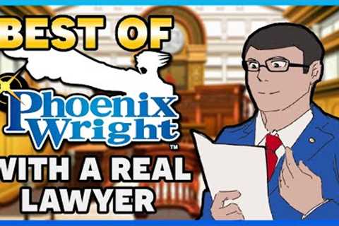 Best of Phoenix Wright Ace Attorney with an Actual Lawyer! | Save Data Team Highlight Reel Cases 1-4