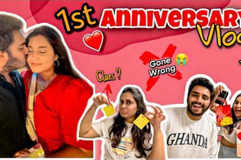 OUR 1st ANNIVERSARY | GONE WRONG | SECRET GIFTS 😱 | SYDNEY ❤️ | NACH