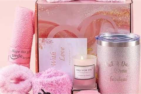 Birthday Gifts for Women, Christmas Gifts Relaxing Spa Gift Basket for Women, Get Well Soon Gifts