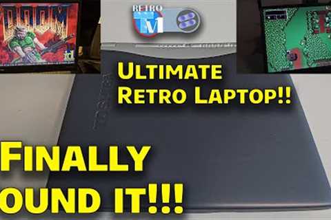 I Finally Found It!!  The Ultimate Retro Gaming Laptop