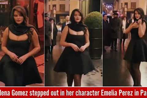 Selena Gomez went viral after she stepped out as her character Emelia Perez in Paris