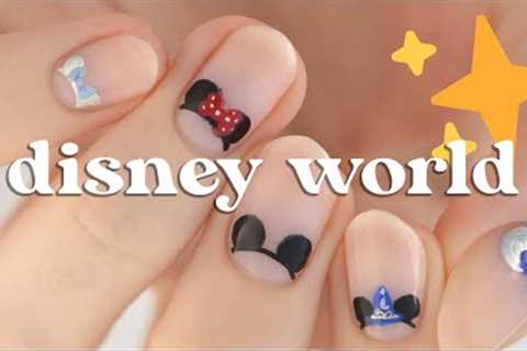 Cute Nail Art 2024 🏰 Fun &amp; Easy Disney World Nail Art Designs!