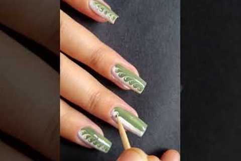 Easy nail Art #naildesign #youtubeshorts