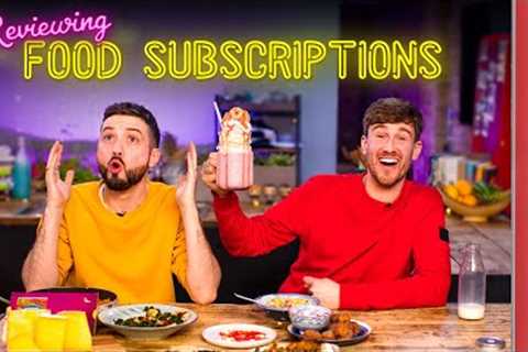 Reviewing Monthly Food Subscriptions | Sorted Food
