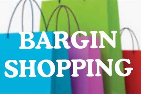 I’ve been online bargain shopping!