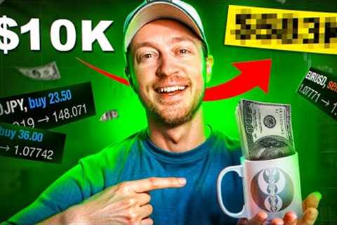 Flipping $10K with 1 ICT Forex Trading Strategy (Part-1)