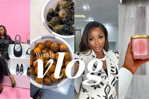 VLOG: MY SISTER IS HERE + AN IGBO DELICACY + WORK + HUGE ALIEXPRESS UNBOXING + MORE