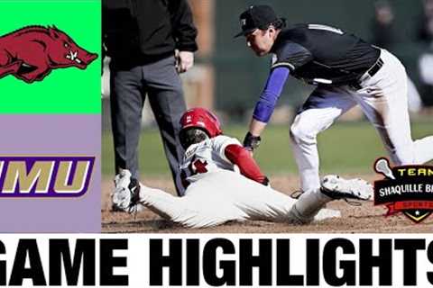 #2 Arkansas vs James Madison Highlights [GAME 4] | NCAA Baseball | 2024 College Baseball