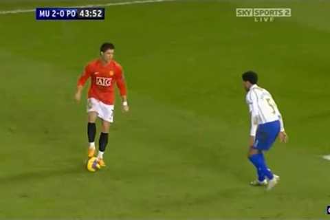 Cristiano Ronaldo Made the Premier League Look EASY! (English Commentary Skills &amp; Goals)
