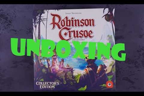 Robinson Crusoe Collector's Edition GF Unboxing