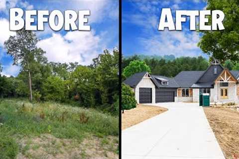 1 Year of Building Our Custom Home Timelapse