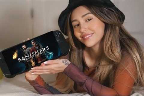 Unboxing &amp; playing BANISHERS: Ghosts of New Eden | ASMR | Press Kit, Collector's Edition Ultra..
