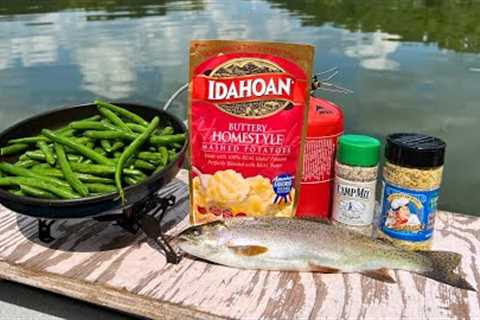 River Trout Catch n' Cook!