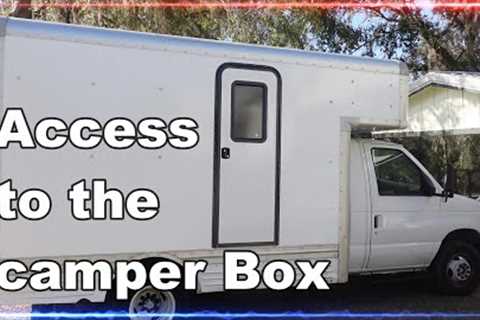 Box Truck RV Door Installation