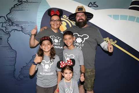 Disney Fantasy Cruise Embarkation Day - Full Day 1