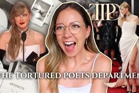 Taylor Swift's new album: The Tortured Poets Department 🤍 reaction, easter eggs and predictions!