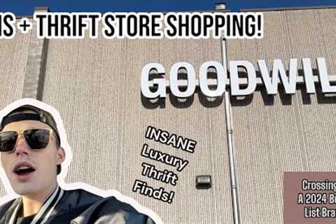 AMAZING Thrift Trip to a BRAND NEW Goodwill Location!! [ + Bins Shopping ]