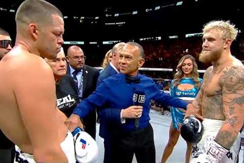 Nate Diaz (USA) vs Jake Paul (USA) | BOXING fight, HD