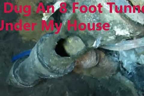 Plumbing Repair - DIY Tunneling Under a Slab Foundation