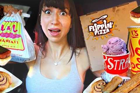 I Ate At FAST FOOD Restaurants I NEVER Knew Existed!