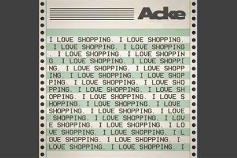 I Love Shopping