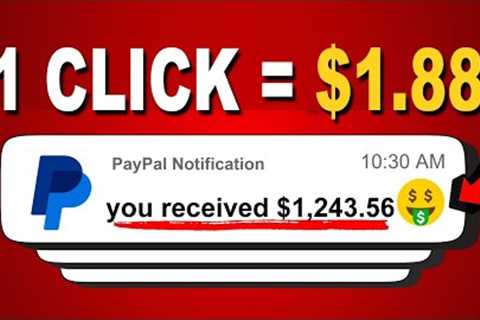 Get Paid $1.88 Per Click on This secret website | Make Money Online