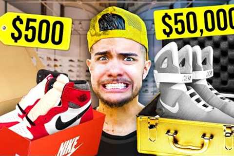 $50,000 VS $500 Sneaker Shopping