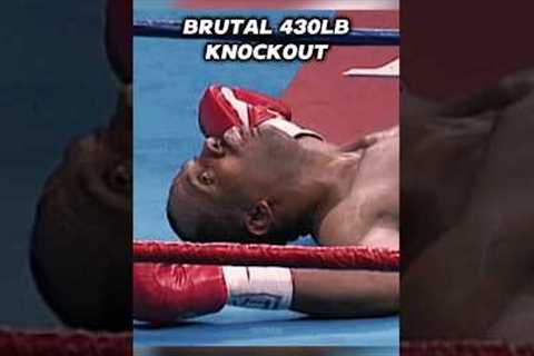 Brutal 430lbs Knockout #boxing