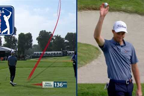 Zalatoris makes HOLE-IN-ONE and wins car at The Genesis