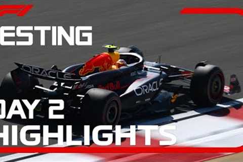 Day 2 season 1 Highlights | 2024 F1 Pre-Season Test Bahrain