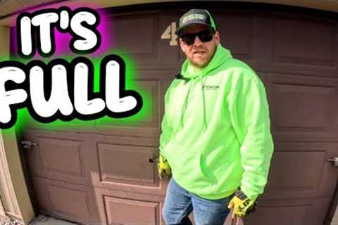 CUTTING OPEN ABANDONED STORAGE UNIT | WE DIDN'T EXPECT THAT!